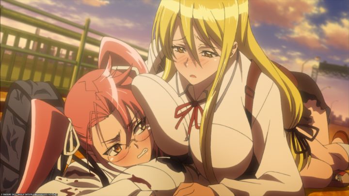 720px x 405px - Review of Highschool of the Dead