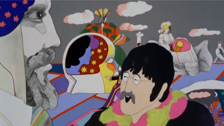 lucy in the sky with diamonds yellow submarine